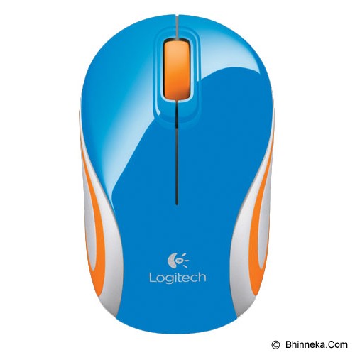 LOGITECH Wireless Mini Mouse M187  - Blue [910-002743]